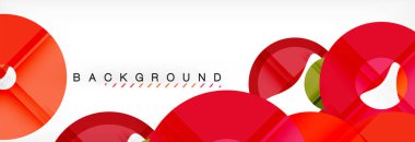 Modern geometrik soyut arkaplan