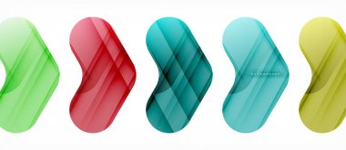 Parlak parlak oklar arka plan