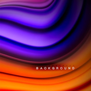 Arka plan soyut - sıvı renkli dalga