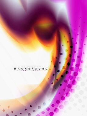 Arka plan soyut - sıvı dalga akışı renkler.