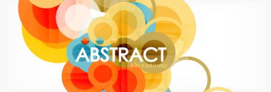 Daire kompozisyon arka plan