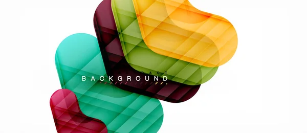 Kleurrijke glanzende pijlen abstract achtergrond — Stockvector