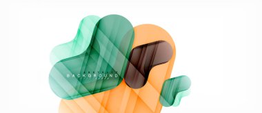 Renkli parlak oklar arka plan soyut