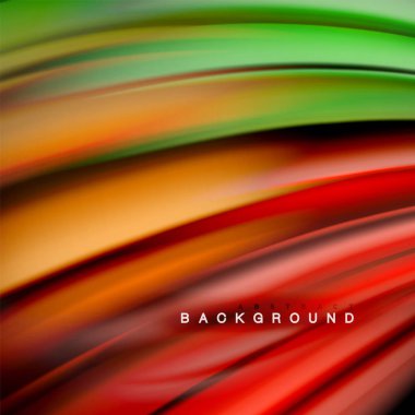 Arka plan soyut - sıvı renkli dalga