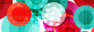 Daire kompozisyon arka plan