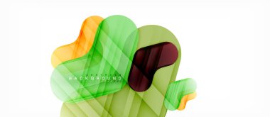 Renkli parlak oklar arka plan soyut