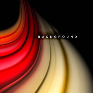 Arka plan soyut - sıvı renkli dalga