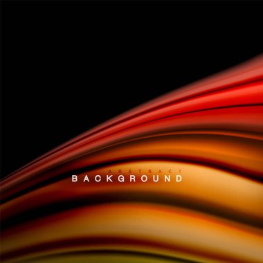 Arka plan soyut - sıvı renkli dalga