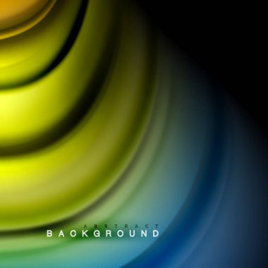 Arka plan soyut - sıvı renkli dalga