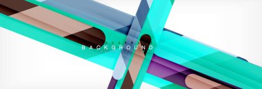 Düz çizgiler soyut vektör arkaplanı