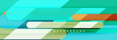 Soyut renkli çizgiler, modern geometrik arka plan tasarım