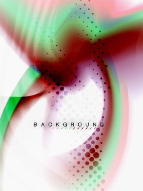 Arka plan soyut - sıvı dalga akışı renkler.