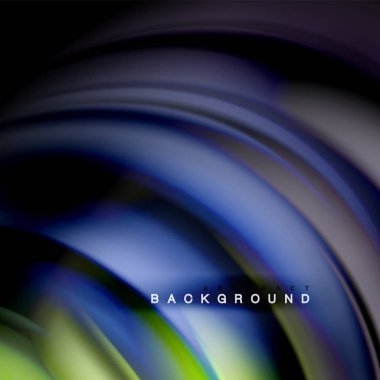 Arka plan soyut - sıvı renkli dalga