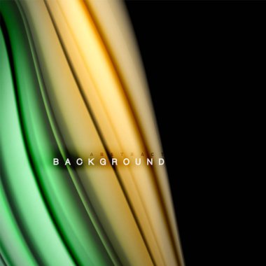 Arka plan soyut - sıvı renkli dalga