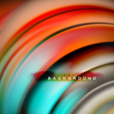 Arka plan soyut - sıvı renkli dalga