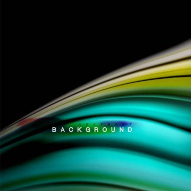 Arka plan soyut - sıvı renkli dalga