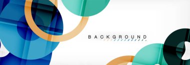 Modern geometrik soyut arkaplan