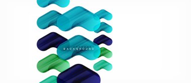 Renkli parlak oklar arka plan soyut