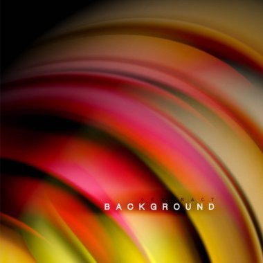 Arka plan soyut - sıvı renkli dalga