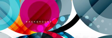 Daire kompozisyon arka plan