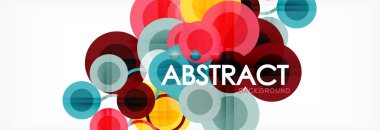 Daire kompozisyon arka plan