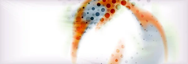 Fond abstrait holographique couleurs liquides design — Image vectorielle