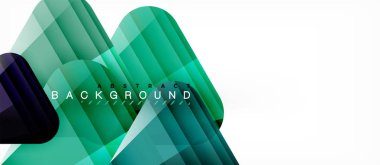 Geometrik arka plan, üçgenler