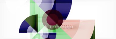 Modern geometrik soyut arkaplan