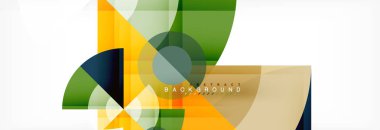 Modern geometrik soyut arkaplan