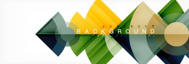 Modern geometrik soyut arkaplan