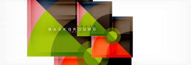 Modern geometrik soyut arkaplan