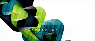 Geometrik arka plan, üçgenler