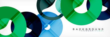 Modern geometrik soyut arkaplan