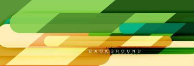 Soyut renkli çizgiler, modern geometrik arka plan tasarım