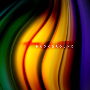 Arka plan soyut - sıvı renkli dalga