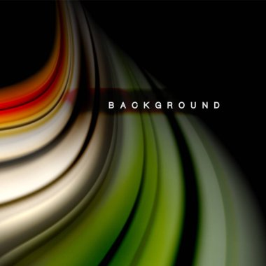 Arka plan soyut - sıvı renkli dalga