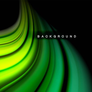 Arka plan soyut - sıvı renkli dalga