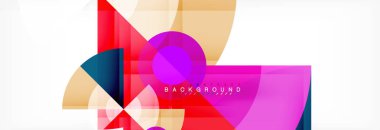 Modern geometrik soyut arkaplan