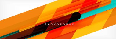 Düz çizgiler soyut vektör arkaplanı