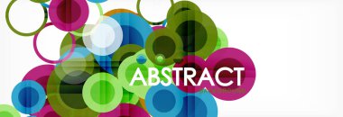 Daire kompozisyon arka plan