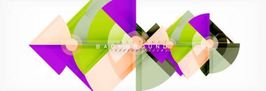 Modern geometrik soyut arkaplan