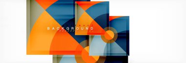 Modern geometrik soyut arkaplan