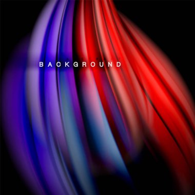 Arka plan soyut - sıvı renkli dalga