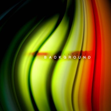 Arka plan soyut - sıvı renkli dalga