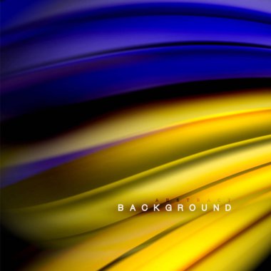 Arka plan soyut - sıvı renkli dalga