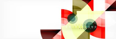 Modern geometrik soyut arkaplan