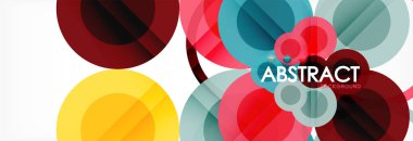 Daire kompozisyon arka plan