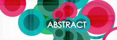 Daire kompozisyon arka plan