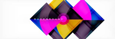 Modern geometrik soyut arkaplan