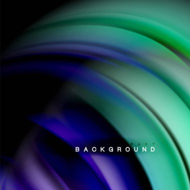 Arka plan soyut - sıvı renkli dalga